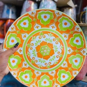 Plates Mandala Style Dinner Plate 10 inches plates