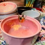 Pink Ceramic Casserole