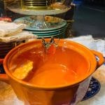 Orange Ceramic Casserole