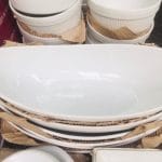 Ceramic Boat Shaped Bowl