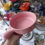 Pink Round Minimalist Nordic Ceramic Baking Pan