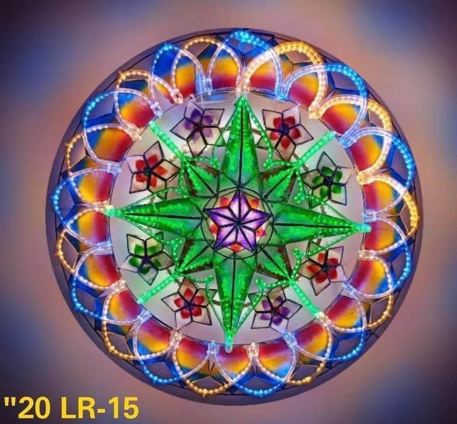 Christmas Decoration Capis lantern 20 inches (LR-15) capis lantern