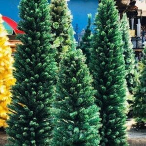 Green Pencil cut Christmas Tree