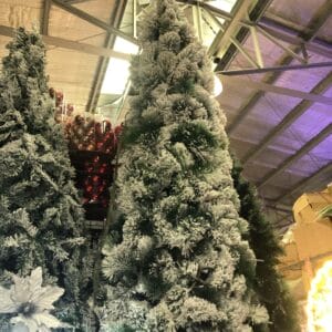 7FT Sugar Pine Snow Christmas Tree