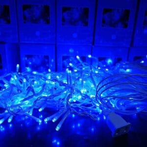Christmas Decoration Blue Curtain Lights 200 Lights 200 lights