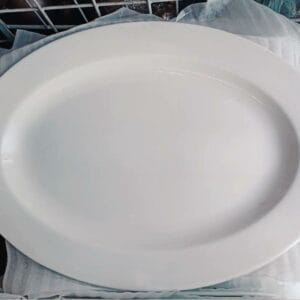 White Oval Serving Platters Bowls ceramic plate White Oval Serving Platters