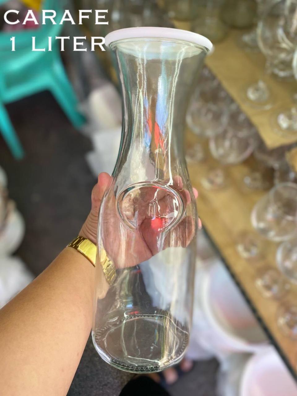 Glass Water Carafe With Lid carafe glass