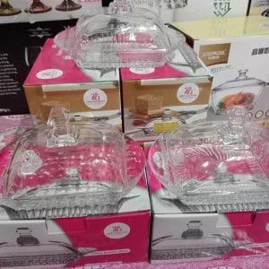 Clear Ceramic Casserole