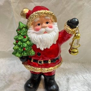 13 inches Santa with Lamp Display Christmas Decoration christmas display Christmas Decoration 13 inches Santa with Lamp Display christmas display