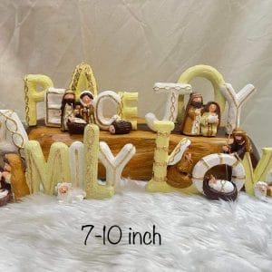 Holy Family Christmas Figurine Christmas Decoration christmas Christmas Decoration Holy Family Christmas Figurine christmas